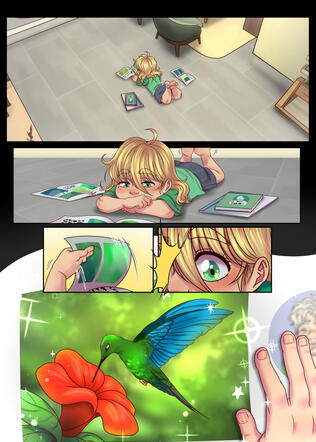 "Ponto e Vírgula" (Semicolon) Page 1